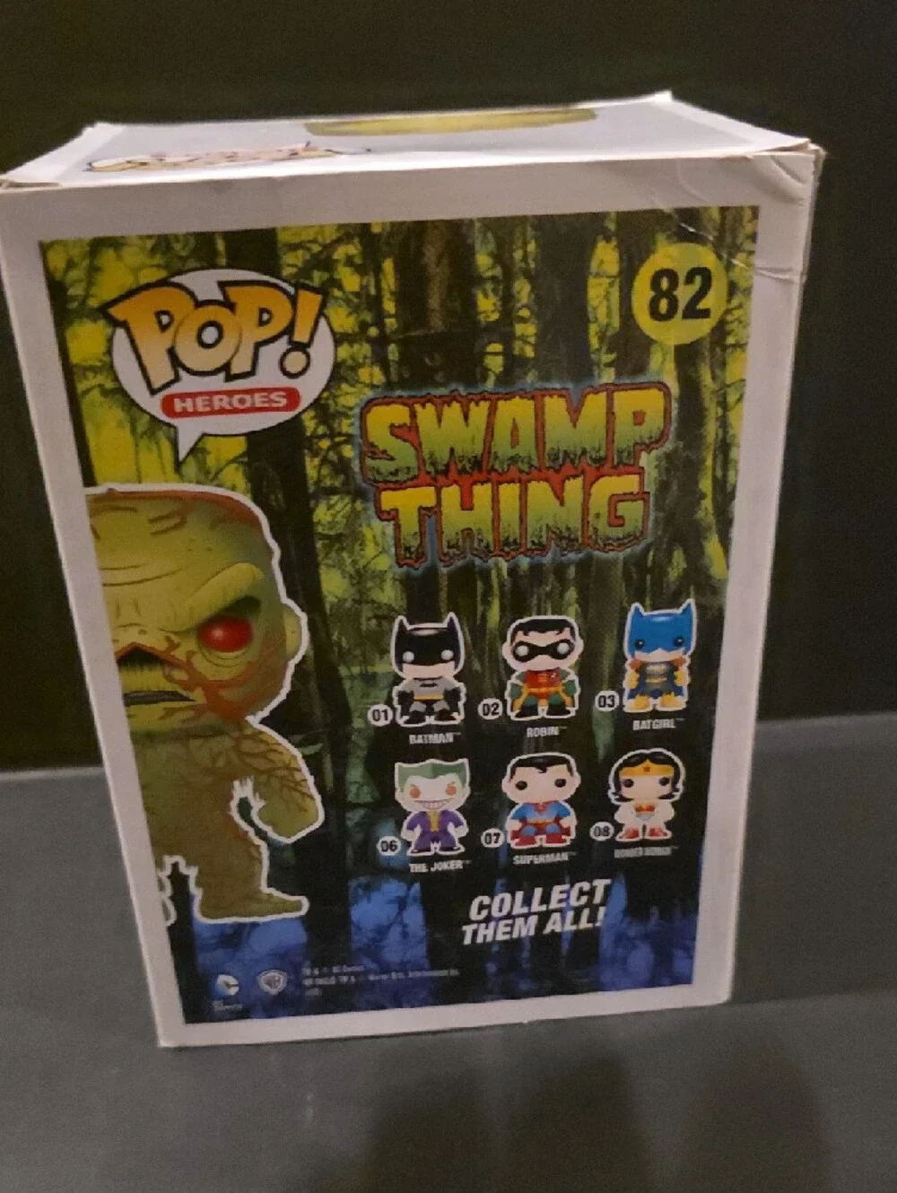Funko Pop! Heroes Swamp Thing PX Exclusive - Green with Red Eyes - Picture 4 of 7